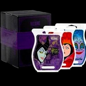Disney Villains Wax Collection- Retired Set! NIB!